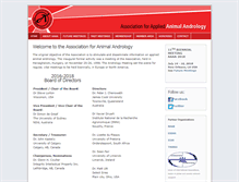 Tablet Screenshot of animalandrology.org